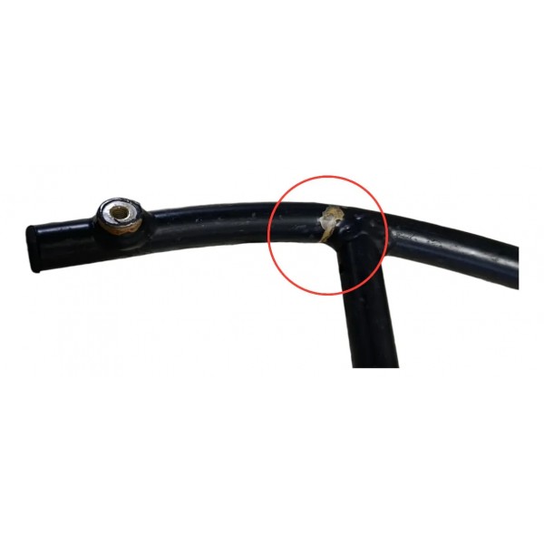 Suporte Paralama Traseiro Esquerdo Royal Classic Reborn 350 Preto