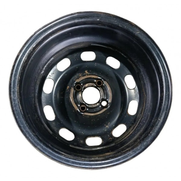 Roda Ferro Saveiro Voyage Gol Aro 15 4 Furos Preto Preto