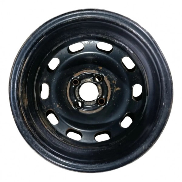 Roda Ferro Saveiro Voyage Gol Aro 15 4 Furos Preto Preto