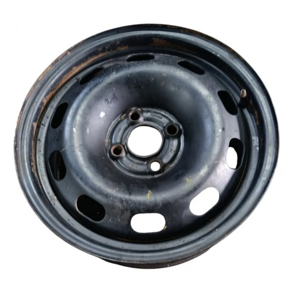 Roda Ferro Saveiro Voyage Gol Aro 15 4 Furos Preto Preto