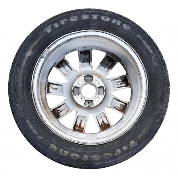 Roda Renault Megane Aro 16 Sedan Gt Detalhe Prateado