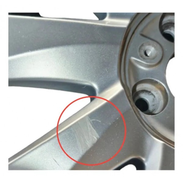 Roda Renault Megane Aro 16 Sedan Gt Detalhe Prateado