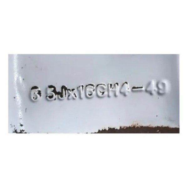 Roda Renault Megane Aro 16 Sedan Gt Original Detalhe Prateado