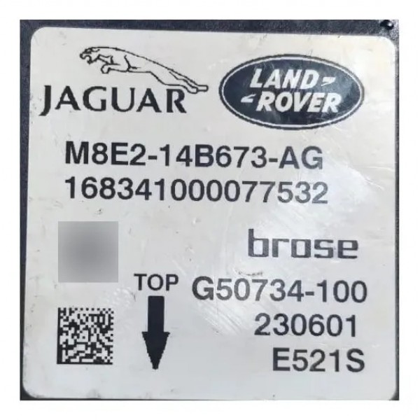 Modulo Controle Porta Malas 2018 2019 Range Rover Sport 3.0