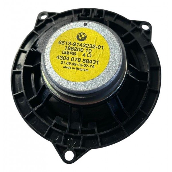 Alto Falante Porta Bmw X1 2013 Dianteira Origi 6513914323201 Preto