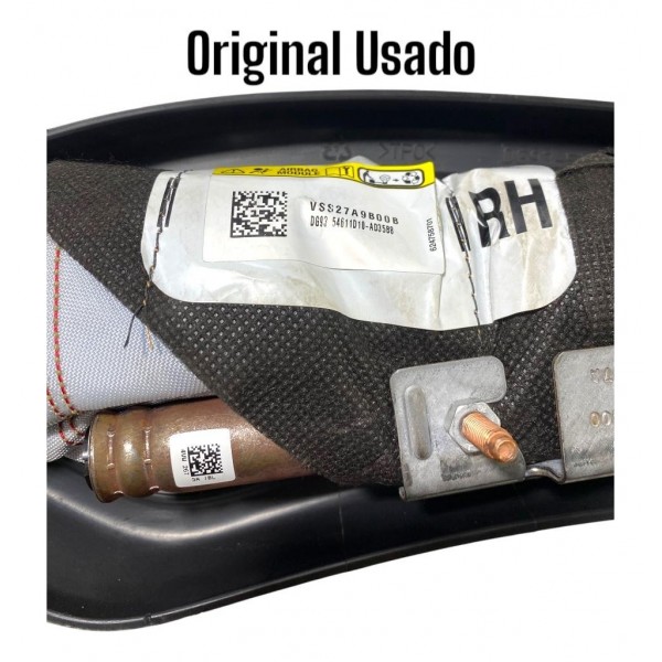 Bolsa Banco Ford Fusion 2.5 2010 Dianteiro Direito Passageir Preto