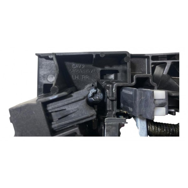 Maçaneta Externa Fiat Freemont Traseira Esquerda 2013 2014 Preto Traseira