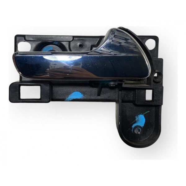 Maçaneta Interna Fiat Freemont Porta Traseira Direita 2014 Preta Traseira