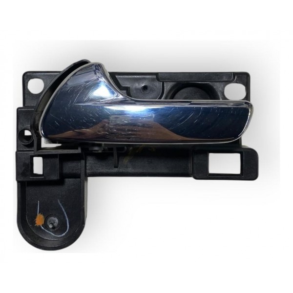 Maçaneta Interna Freemont Porta Dianteira Esquerda 2013 2016 Preto Dianteira