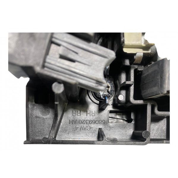 Maçaneta Externa Fiat Freemont Traseira Direita 2013 2014 Preto Traseira