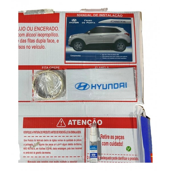 Jogo Friso Lateral Vermelho Red Creta Vermelho