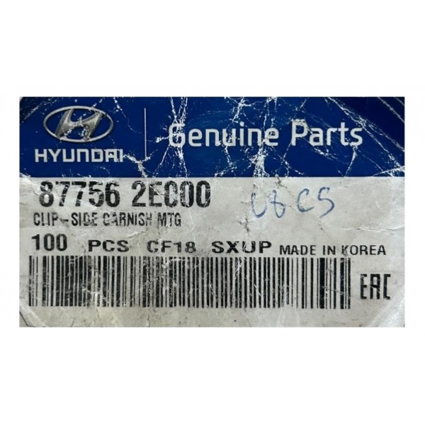 Grampo Presilha Moldura Paralama Kia Sportage 2008 2009 2010