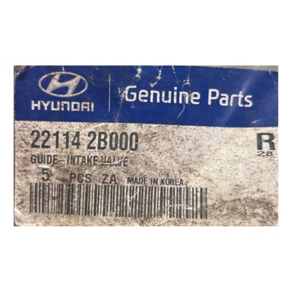 Guia Válvula Admissão Original Hyundai Creta Hb20s I30