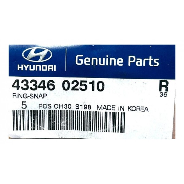Anel Trava Engrenagem Hyundai Hb20 Original