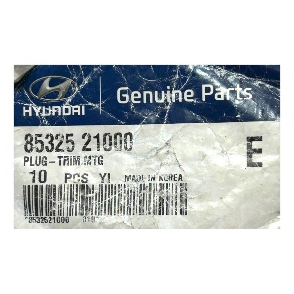 Jogo 10 Grampos Forro Porta Malas Hb20s Hb20x 2012 2020