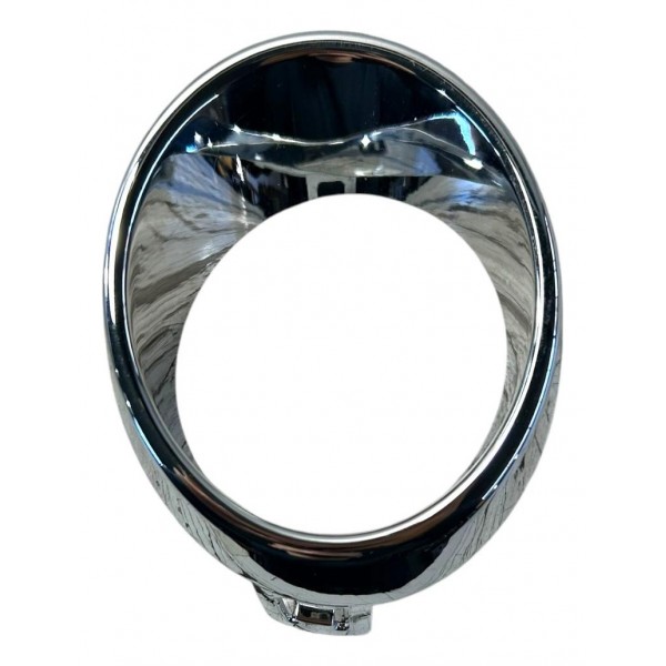 Acabamento Grade Farol Milha Tiggo 7 Esquerdo 2019 Original Cromado Esquerdo