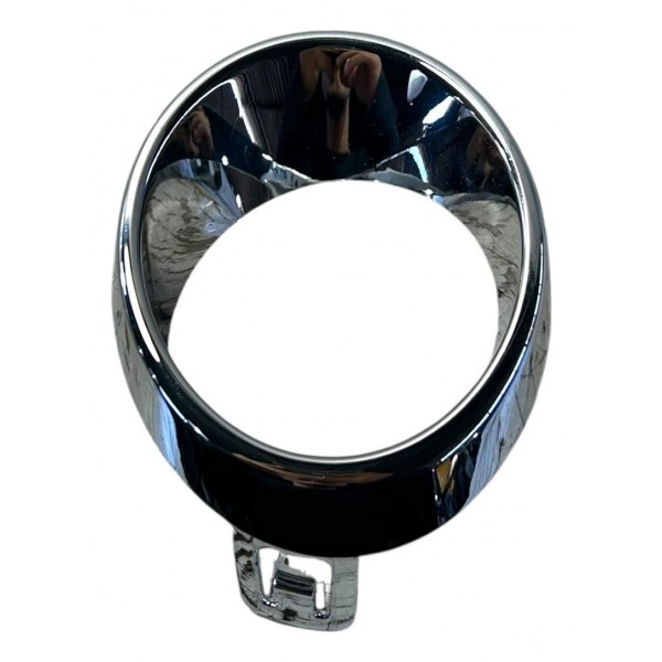 Acabamento Grade Farol Milha Tiggo 7 Esquerdo 2019 Original Cromado Esquerdo