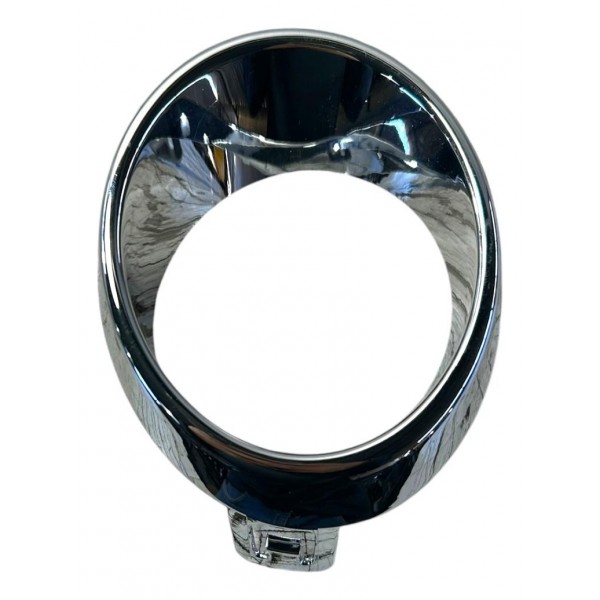 Acabamento Grade Farol Milha Tiggo 7 Esquerdo 2019 Original Cromado Esquerdo