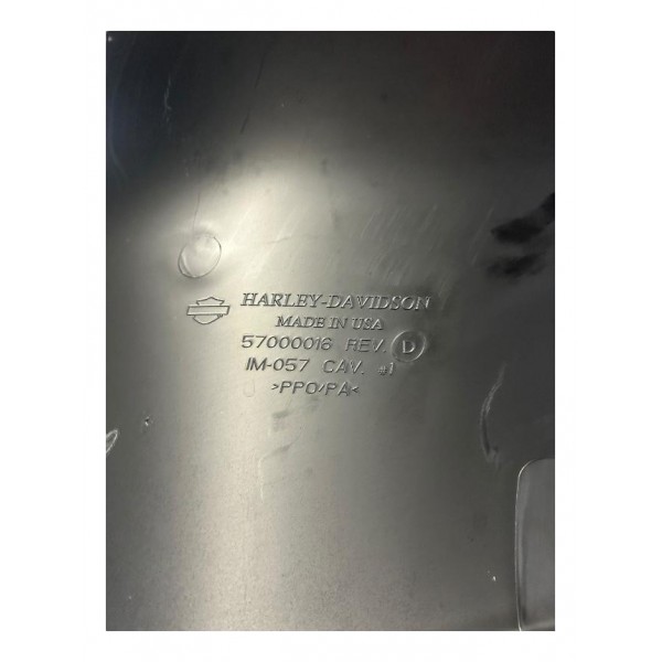 Carenagem Frontal Morcegão Harley Touring Ultra 2017 Preto