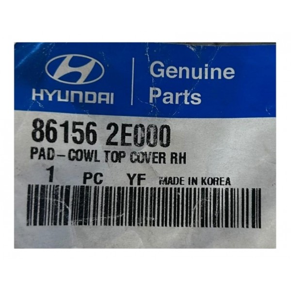 Acabamento Churrasqueira Hyundai Tucson 2006 2016 Original Preto