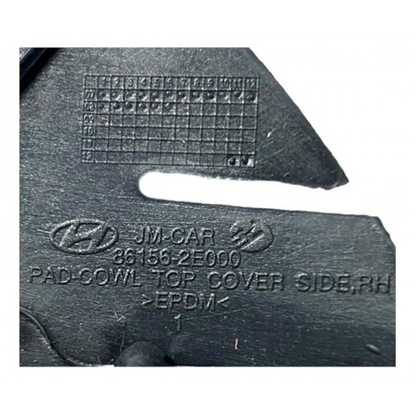 Acabamento Churrasqueira Hyundai Tucson 2006 2016 Original Preto