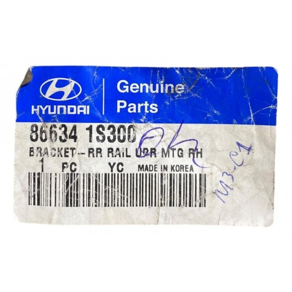 Suporte Párachoque Hyundai Hb20x Traseiro Esquerdo 2012 2018