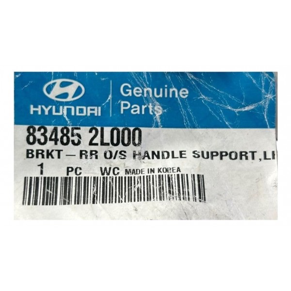 Suporte Maçaneta Porta Hyundai I30 Traseira Direita Original Traseira