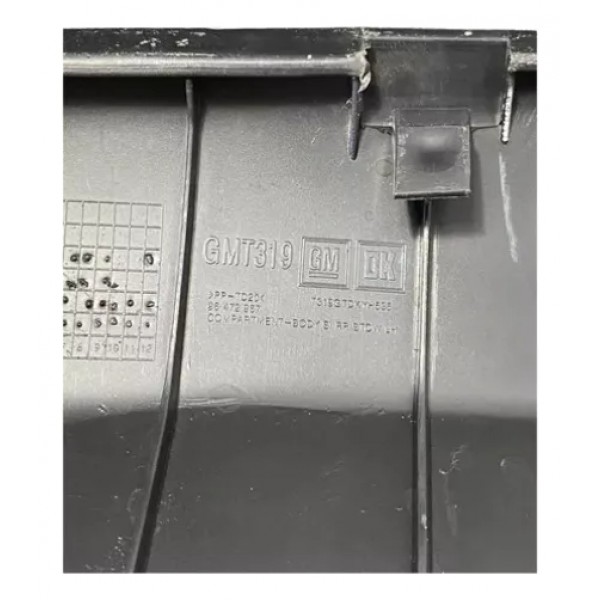 Porta Objetos Porta-malas Traseiro Esquerdo Gm Captiva 2011 Preto