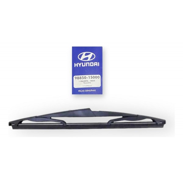 Palheta Limpador Hyundai Hb20 Traseiro 2012 2019 Original Preto