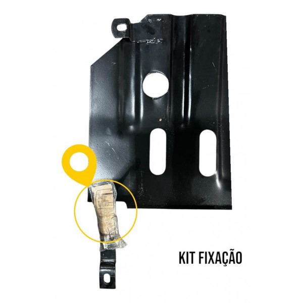 Protetor Cárter Hyundai Hr 2010 2011 Asec Kit Fixação