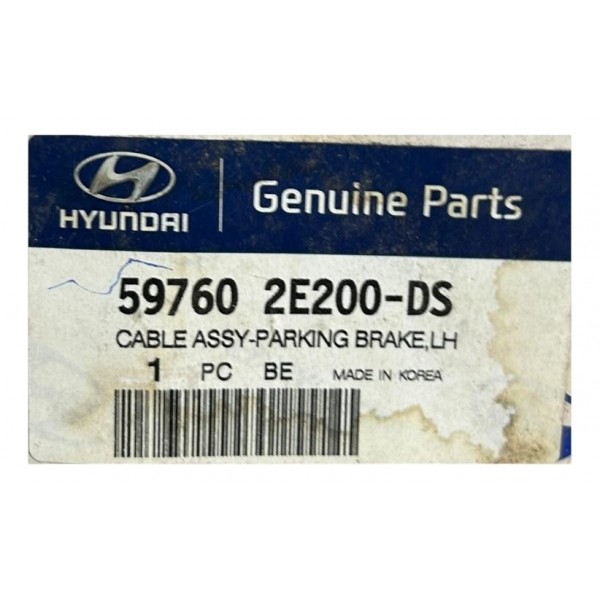 Cabo Freio Mão Tucson Sportage Esquerdo Com Disco 2.0 2005