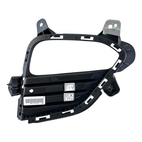 Grade Farol Milha Hyundai Creta Esquerdo 2017 2020 Original Preto