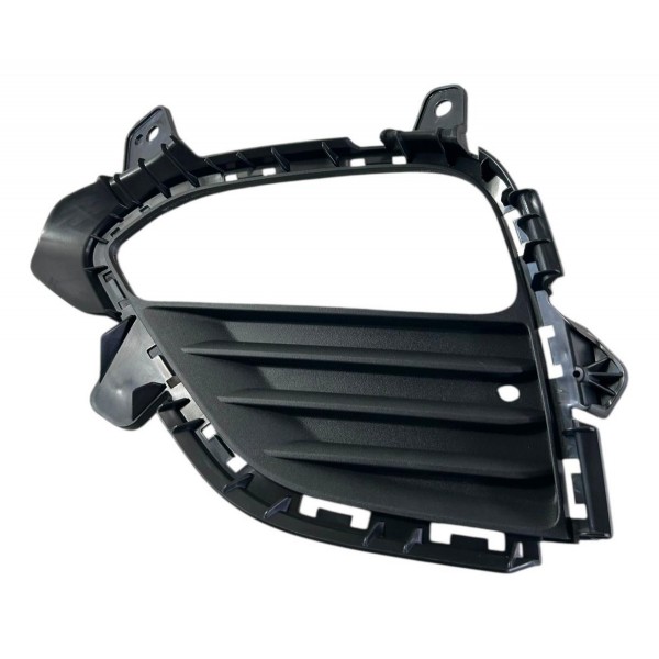 Grade Farol Milha Hyundai Creta Esquerdo 2017 2020 Original Preto