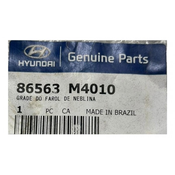 Grade Farol Milha Hyundai Creta Esquerdo 2017 2020 Original Preto