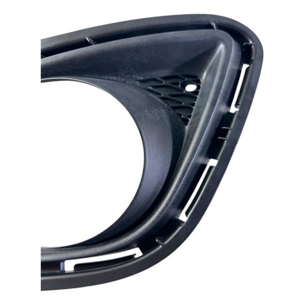 Moldura Farol Milha Hyundai Hb20 Esquerdo 2013 2019 Original Preto Esquerdo