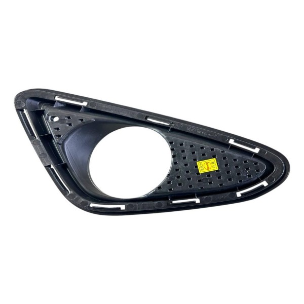 Moldura Farol Milha Hyundai Hb20 Esquerdo 2013 2019 Original Preto Esquerdo