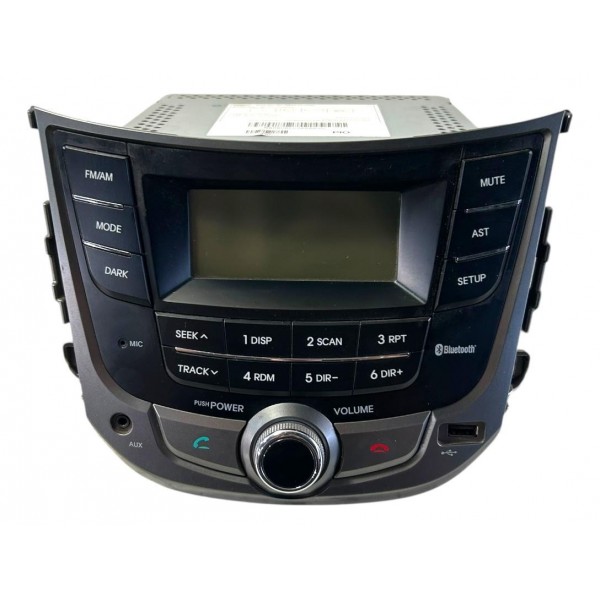Rádio Automotivo Hyundai Hb20 Original 961401s1004x