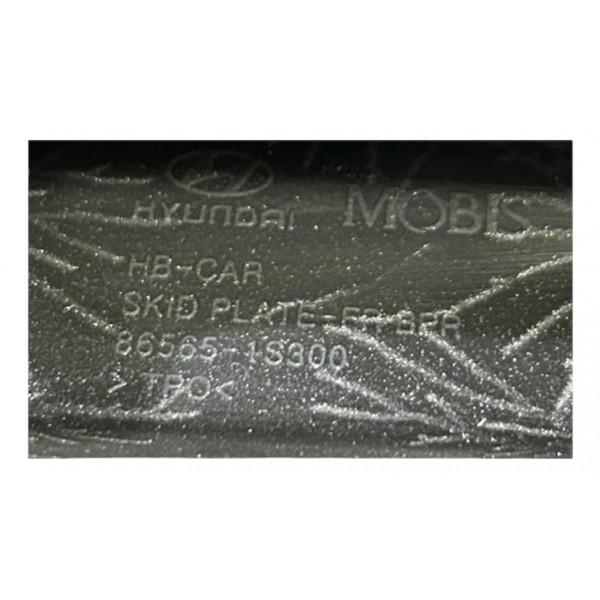 Spoiler Parachoque Hyundai Hb20x Traseiro 2013 2019 Original Cinza