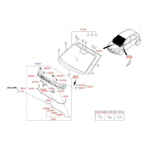 Grade Churrasqueira Hyundai Hb20 2013 2019 Original Preto