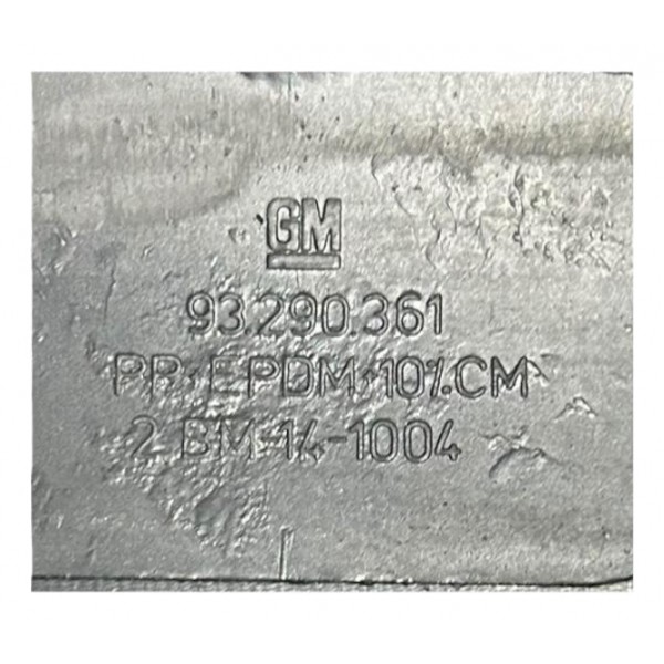 Spoiler Parachoque Gm Zafira Traseiro 2011 Original Preto