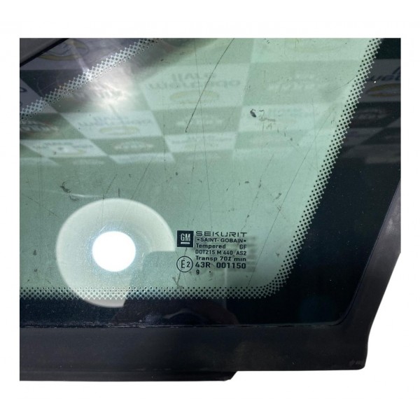 Vidro Fixo Lateral Zafira Dianteiro Lado Esquerdo