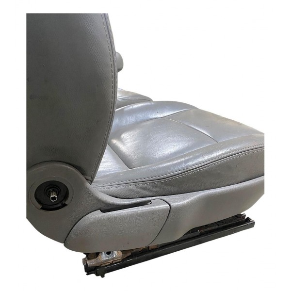 Jogo Bancos Zafira Couro 2011 Original Cinza