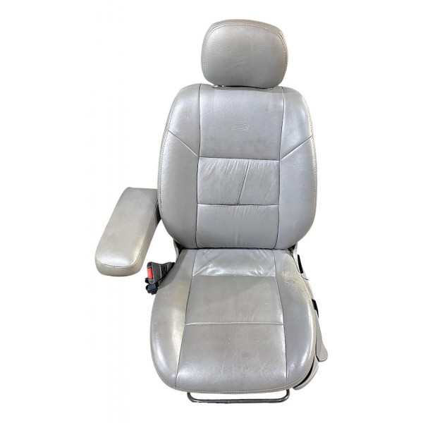 Jogo Bancos Zafira Couro 2011 Original Cinza