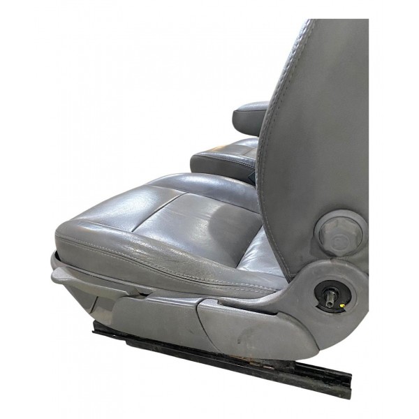 Jogo Bancos Zafira Couro 2011 Original Cinza