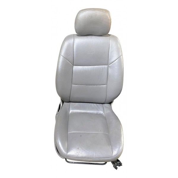 Jogo Bancos Zafira Couro 2011 Original Cinza