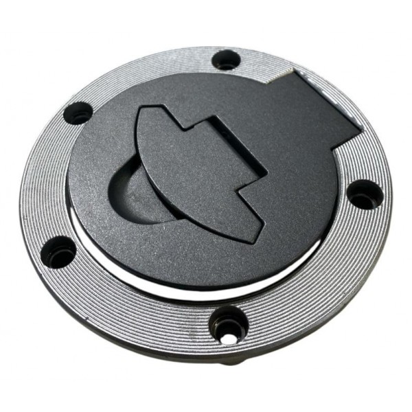 Tampa Tanque Combustível Para Yamaha Fazer 250 Fz25 2020 Prateado