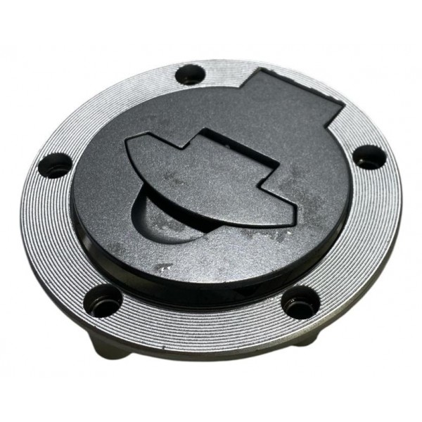 Tampa Tanque Combustível Para Yamaha Fazer 250 Fz25 2020 Prateado