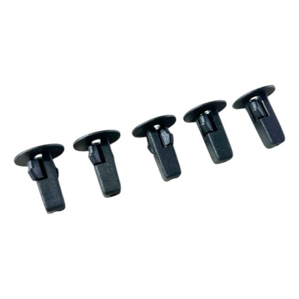 Kit Jogo 5 Bucha Paralama Defletor Parabarro Chery