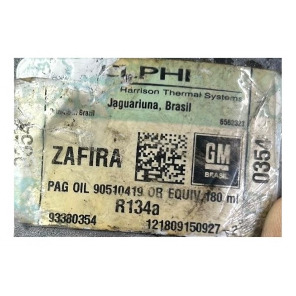 Compressor Ar Gm Chevrolet Zafira 2011 2.0 Original