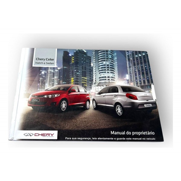 Manual Proprietário Chery Celer 2014 2015 2016 Original